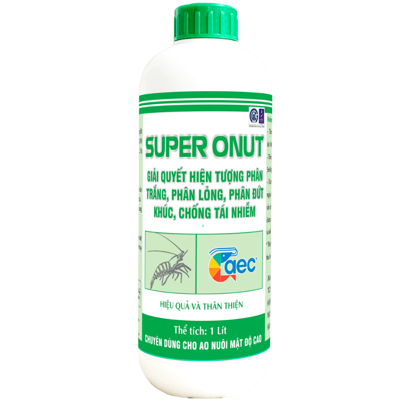  Super Onut - Phòng ngừa phân trắng, phân lỏng, phân đứt khúc, chống tái nhiễm 