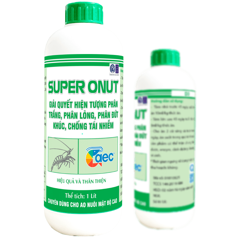  Super Onut - Phòng ngừa phân trắng, phân lỏng, phân đứt khúc, chống tái nhiễm 