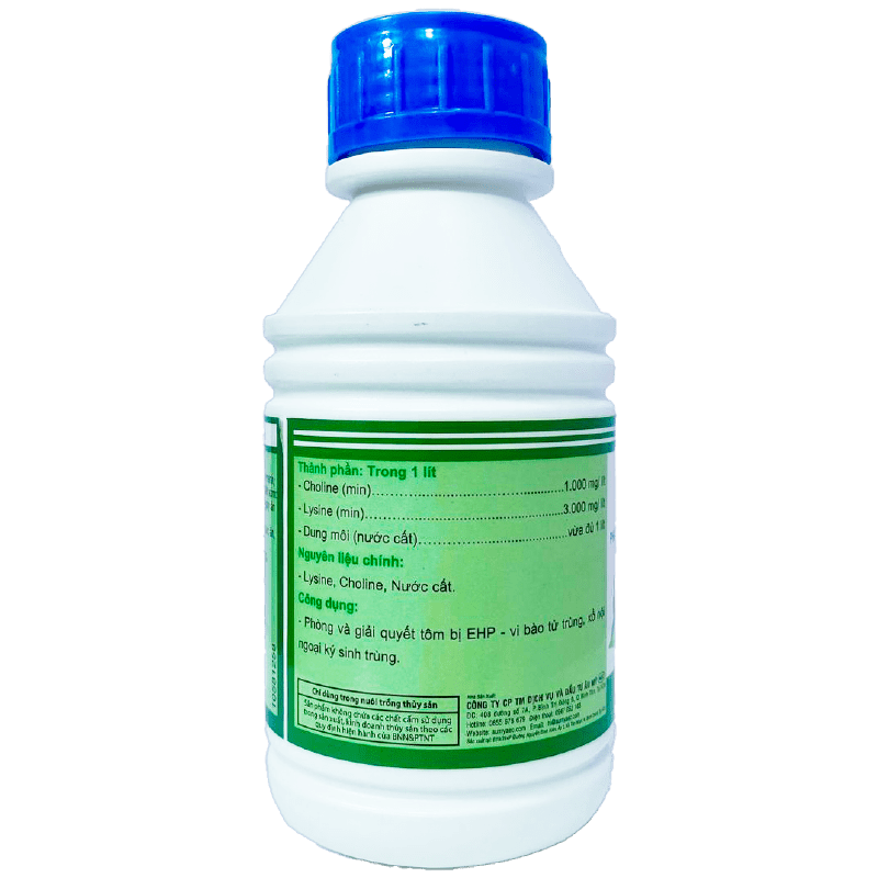  TTC F100 - Phòng trị tôm bị EHP cho tôm nuôi siêu thâm canh, thâm canh | Chai 500 mL 