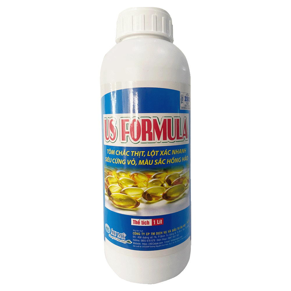  US Formula | Chống còi, tôm chắc thịt 