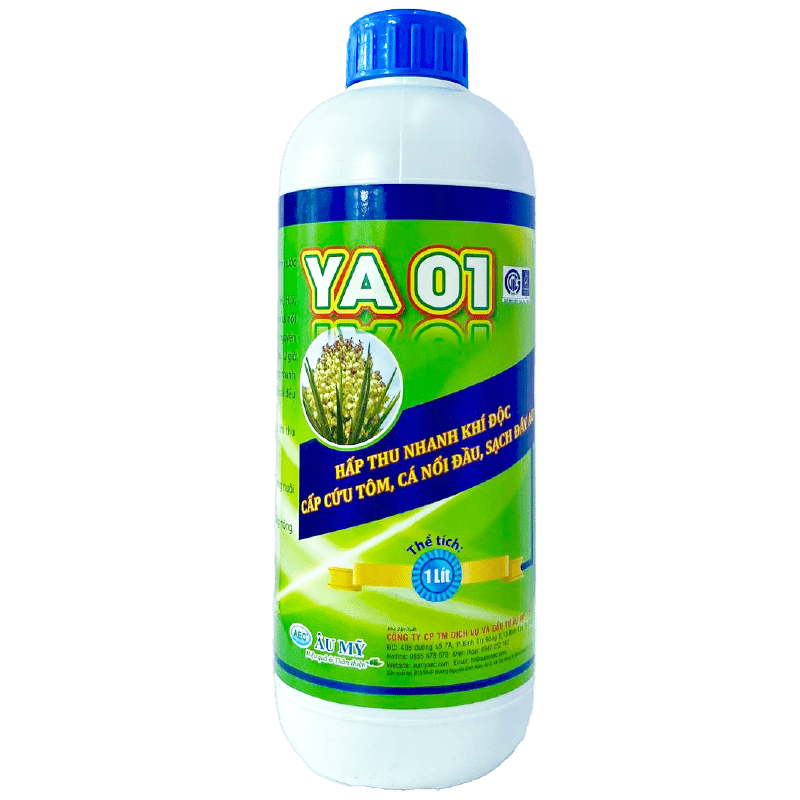  Ya 01 - Hấp thụ khí độc NH3 trong ao nuôi thủy sản 