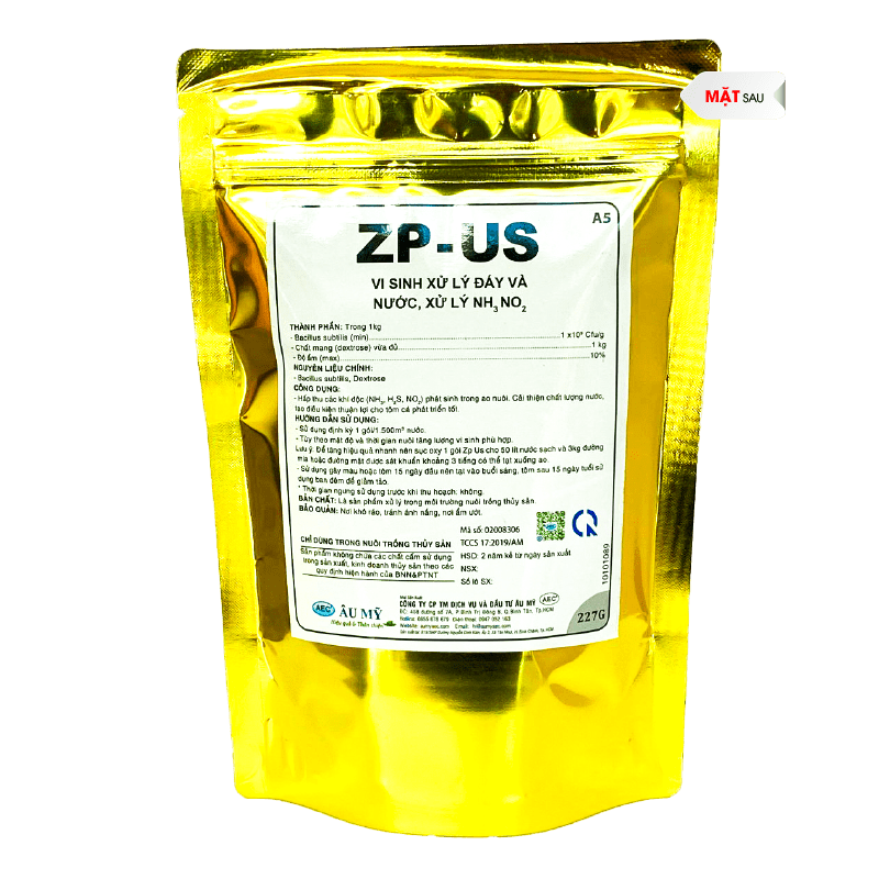  ZP-US Vi sinh xử lý nước kẹo, váng bọt, xử lý khí độc 