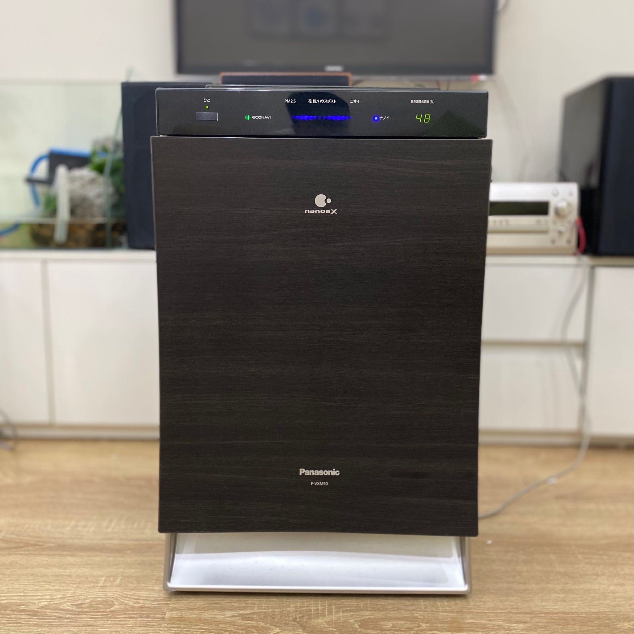 ●日本正規品● タイムセール中】Panasonic つぶせる F-VC70XM 加湿空気清浄機 空気清浄機・イオン発生器