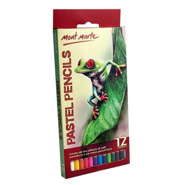  Hộp Giấy 12 Bút Chì Pastel 