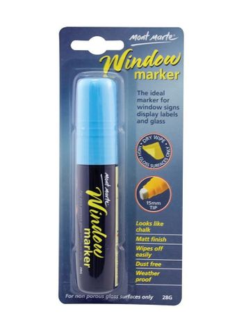 Bút vẽ Cửa Kính Window Marker 28g - Blue