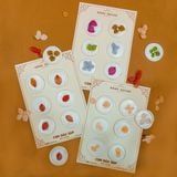  Dấu Sáp Niêm Phong - Set 6 Hoa Khô 