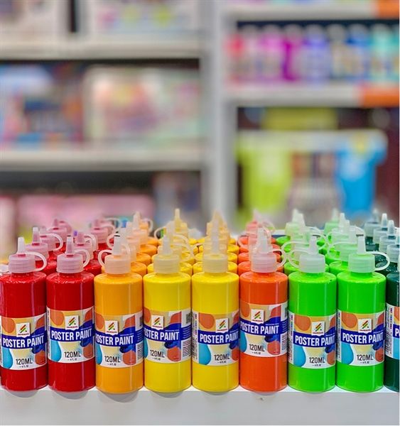  Chai màu vẽ Poster Paint 120ml-Colormate 