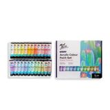  Acrylic Colour Pastel Paint Set Signature 24pc x 36ml 