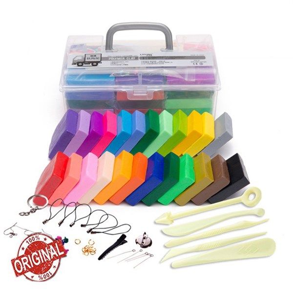  Đất sét polymer 24 màu 