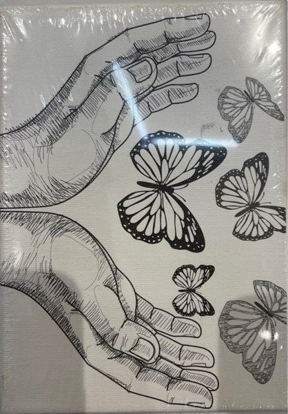  Khung tranh canvas 7x9cm-Colormate 