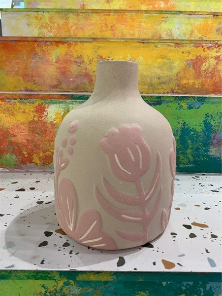  Bình hoa hồng 5x20cm 