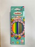  Hộp giấy 10 cây chì màu Neon và Metallic 