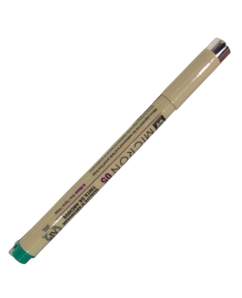 Bút kim vẽ kỹ thuật Pigma Micron 05, màu xanh lá