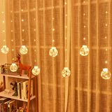  Đèn Led Dây Cầu Noel - Vàng 2.5M 220V 
