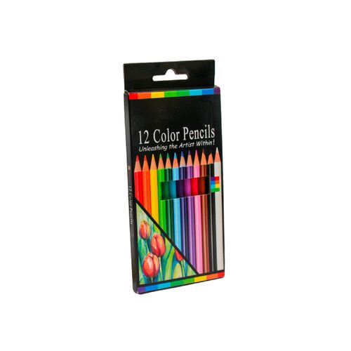  Bút chì màu 12 cây thường hộp giấy (color pencils)-Colormate 