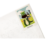  Tranh Tô Màu Số Hoá DINOSAUR A4-Colormate 