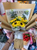  BÓ HOA HƯỚNG DƯƠNG - 5 BÔNG 