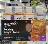  MM Pouring Acrylic 120Ml 4Pc - Metallic 