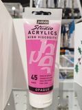  Studio acrylic 100ml Opaque vivid pink 