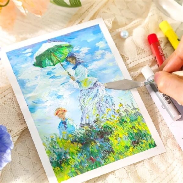  Set Mini Oil Pastel Stick 