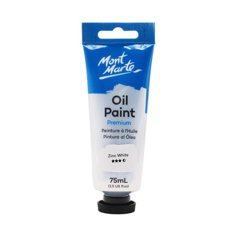 MM Oil Paint 75ml - Zinc White