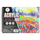  Tập giấy vẽ Acrylic khổ A5 