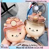  Bình nước hình họa tiết 