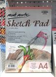  Sketch Pad A4 Định Lượng 150GMS, Tập giấy vẽ phác thảo 