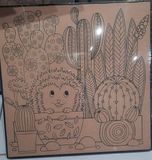  Khung tranh canvas MDF-Colormate 