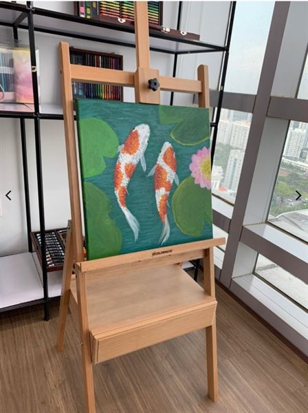  Giá vẽ tranh chuyên nghiệp có hộp CM-WE03 