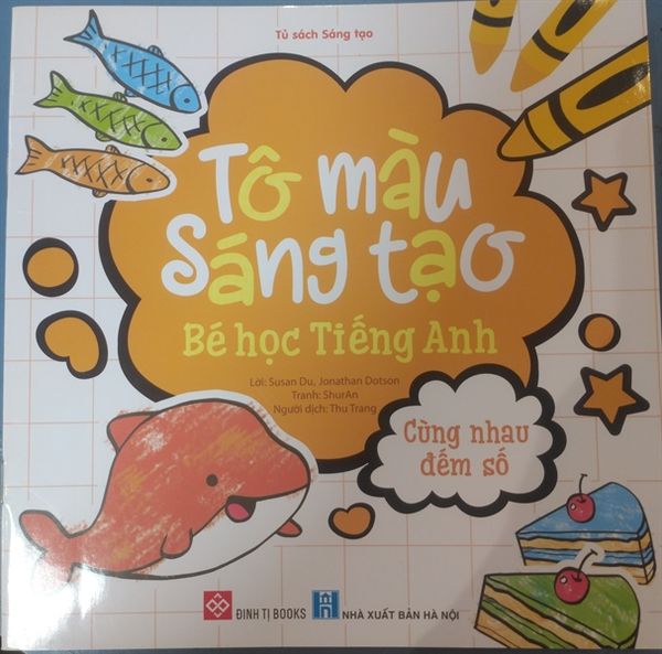  Tô màu sáng tạo - Bé học tiếng Anh 