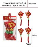  Dây treo thỏi vàng nỉ nhung 14.5cm 
