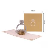  Thiệp 3D Chiếc Nhẫn 