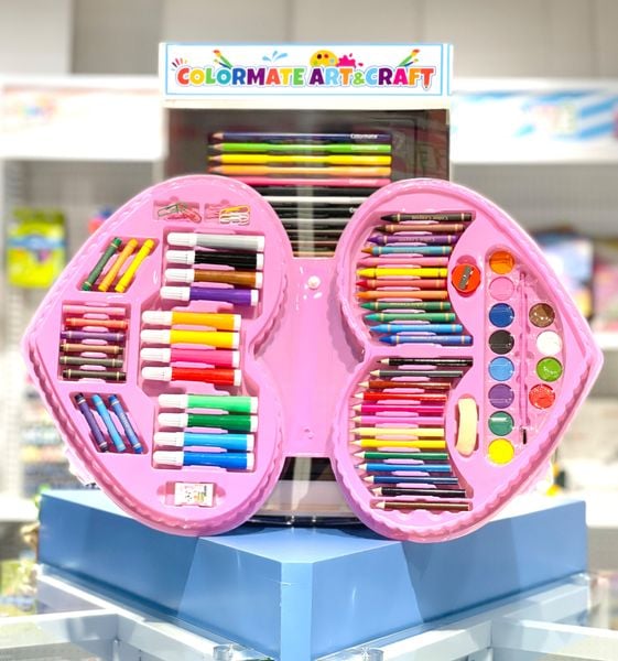  Bộ màu vẽ Colormate hộp nhựa 72 chi tiết-Colormate 