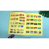  First sticker book - Sách dán hình đầu đời cho bé - Quốc kỳ các nước 75N_ST_USB 