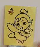  Tranh cát trung 16.4*11cm 