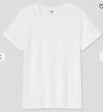  Áo thun trắng không in size M 