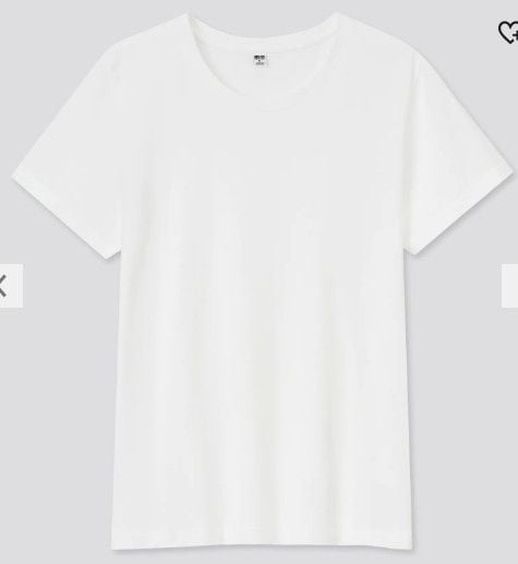  Áo thun trắng không in size M 