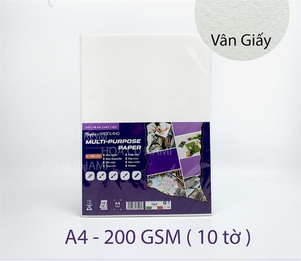  GIẤY HAPPY MIX A4 200G 