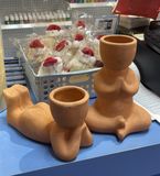  Chậu đất nung người giữ vườn 