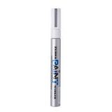  Viết sơn Zebra Paint Marker - Màu Bạc 1.5mm 