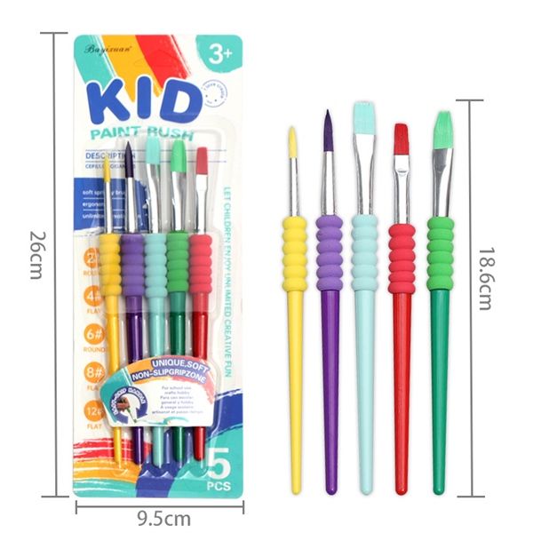  Bộ 5 Cây Cọ Màu 