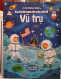  First sticker book - Sách dán hình đầu đời cho bé - Vũ trụ 75N_ST_USB 