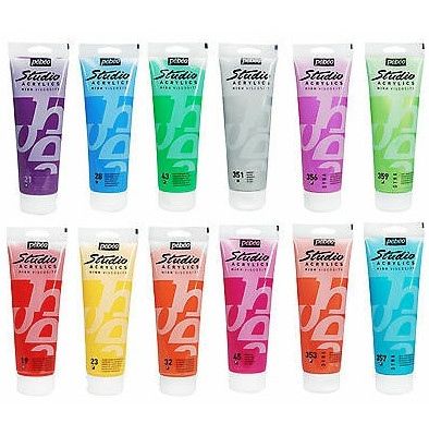  Studio acrylic 100ml Orange 