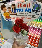  Bó hoa ốc quế 20/11 