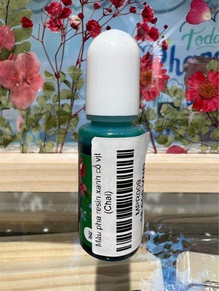  Màu pha resin xanh cổ vịt 