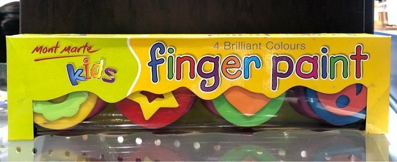  Màu Vẽ Tay Cho Bé Finger Paint 