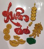  Set 8 món decal trang trí tết 