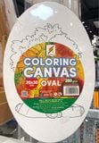  Bảng canvas in oval 20x30cm-Colormate 
