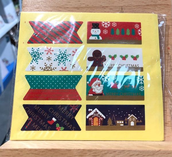  Tem seal Xmas 8 miếng 